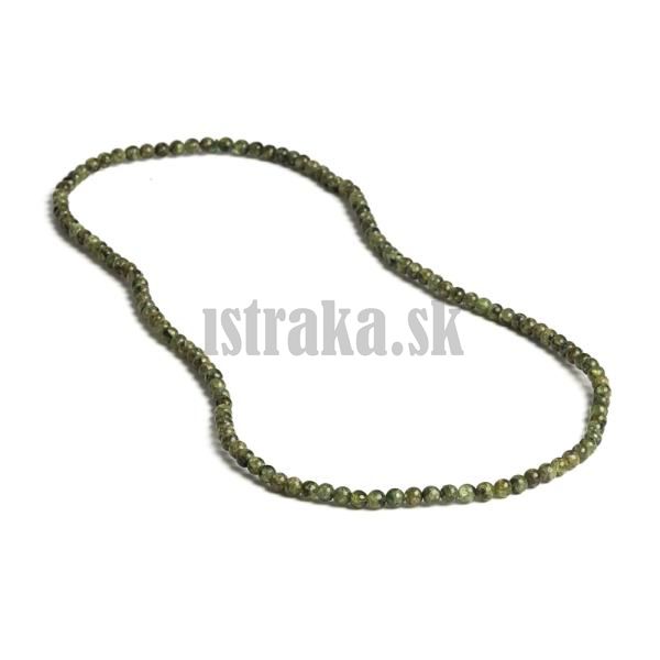 Nhrdelnk olivn 4mm tmavozelen