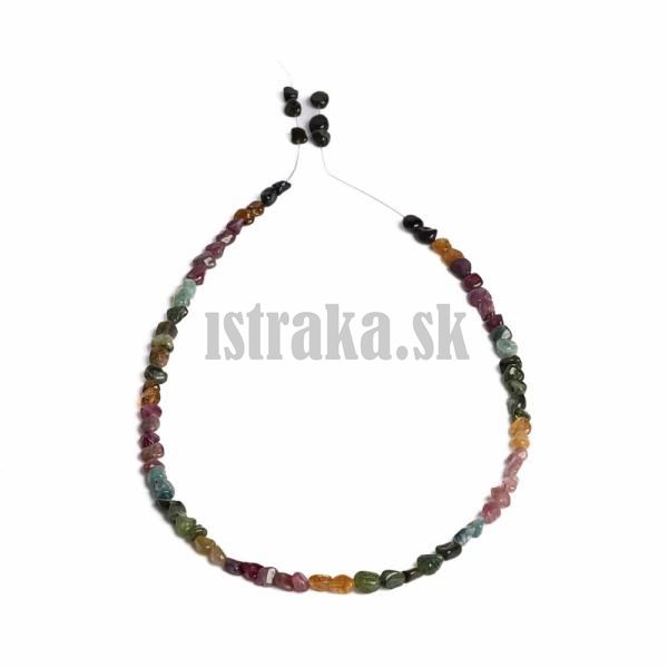 Nhrdelnkov neukonen nra turmaln mix farieb nugety A kvalita