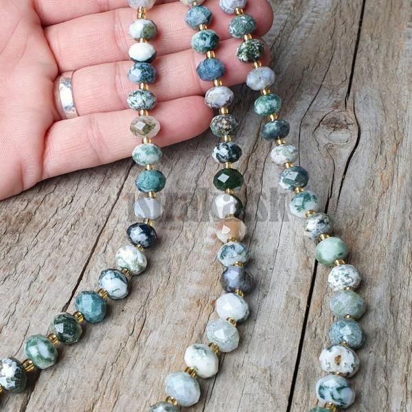 koralky-z-mineralu-achat-stromcekovy-6x10mm-rondelky-brusene-fazetovane-leskle-zeleno-bie