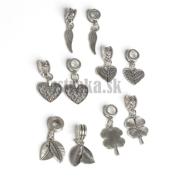 Set prveskov so zvesom starostrieborn 10 ks