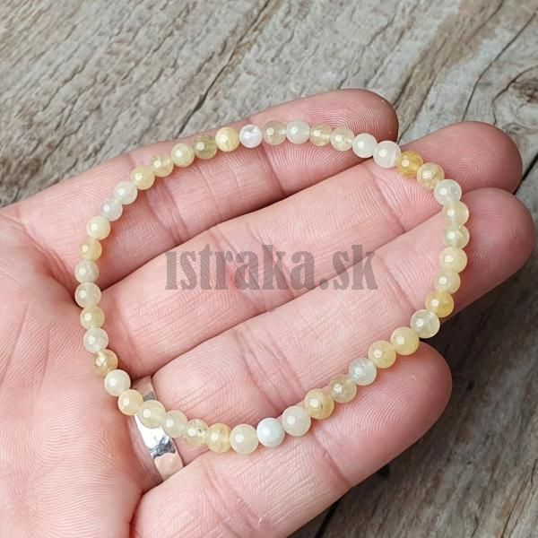 naramok-z-mineralu-akvamarin-zlty-4mm-elasticky-leskly-zmodrozlty-hladke-koralky-na-gumic