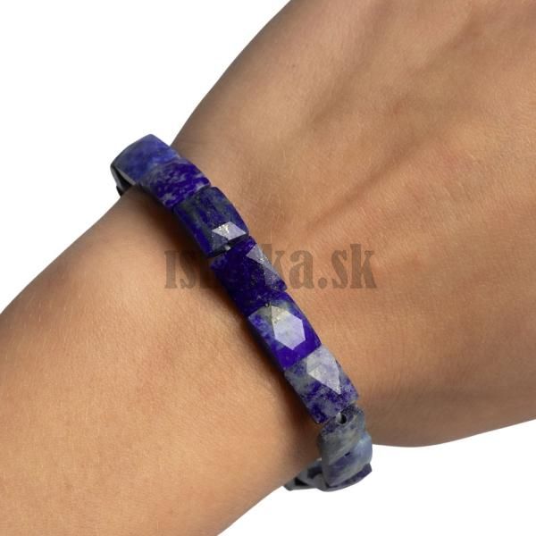 Nramok lapis lazuli 8x10mm obdniky brsen
