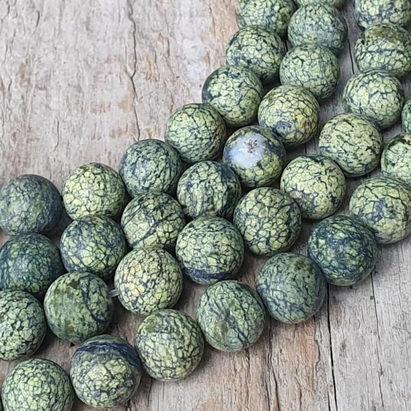 Serpentinit korlky 8mm matn nra
