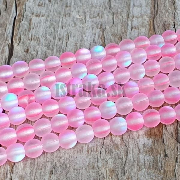 Mesan kame syntetick korlky 4mm svetloruov nra