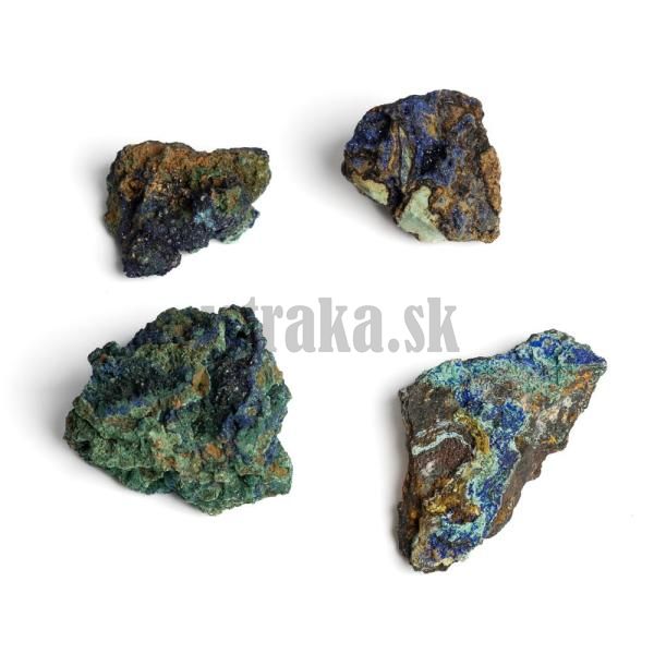 Azurit surov dekoran kame