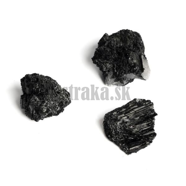 Turmaln ierny surov dekoran kame