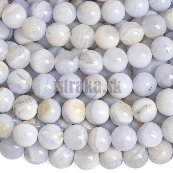 Chalcedn korlky 8mm polnra