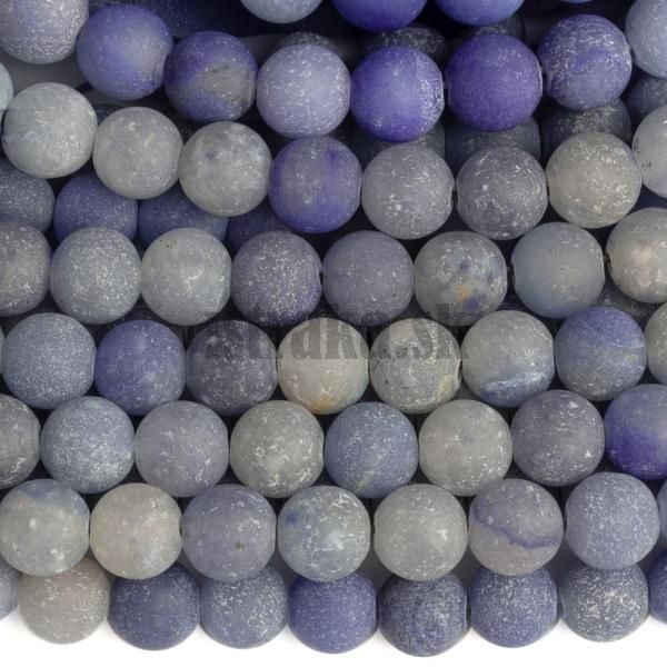 Avanturn modr korlky 6,5mm matn nra