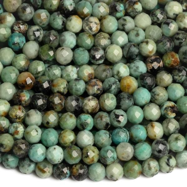 Tyrkys africk korlky 3,5mm brsen nra