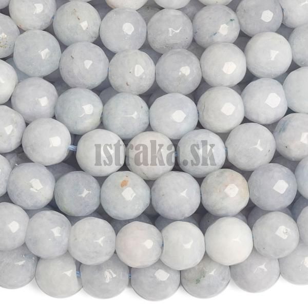 Jadeit korlky 8mm imitcia akvamarnu brsen nra