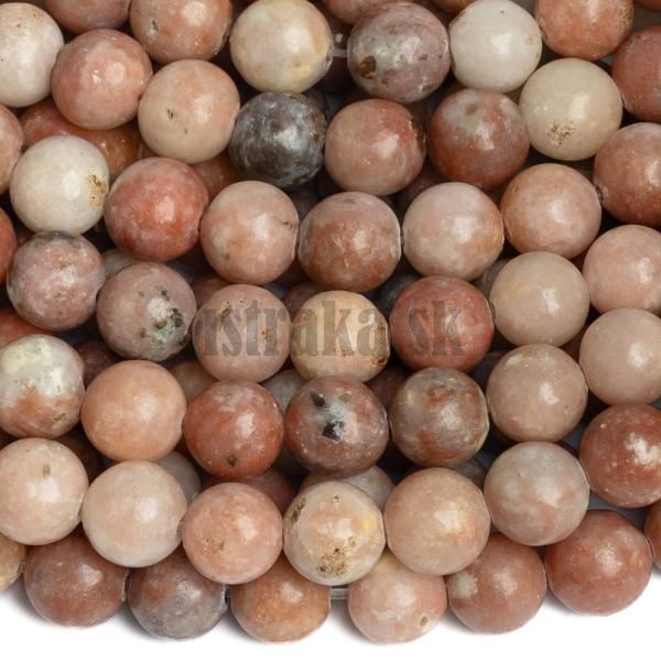 Jaspis cherry blossom korlky 9mm nra