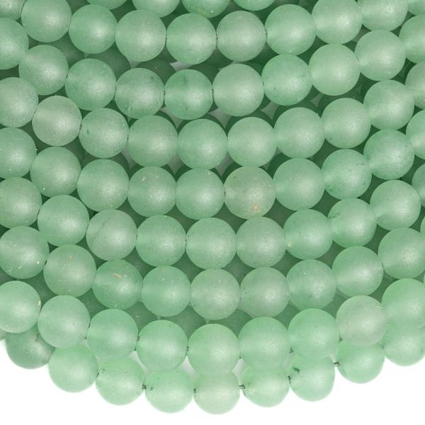 Avantur�n zelen� kor�lky 6mm matn� �n�ra