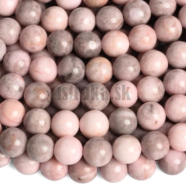 Jaspis zebra ruov korlky 8mm nra