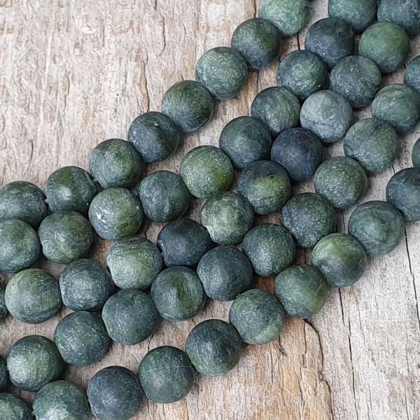 Jadeit Taiwan korlky 6mm matn nra