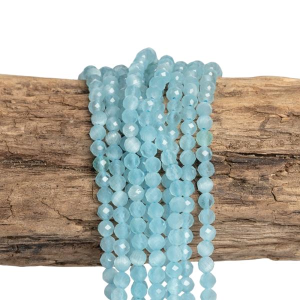 Ma�acie o�i kor�lky 3mm br�sen� modr� �n�ra