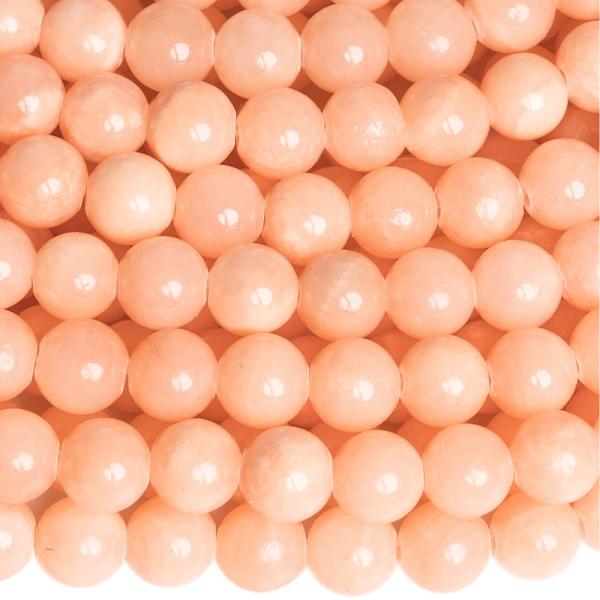 Jadeit kor�lky 8mm imit�cia ru�ov�ho avantur�nu �n�ra