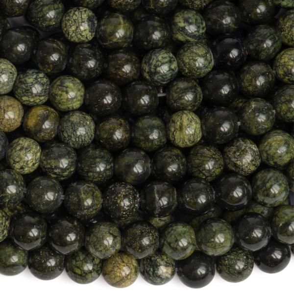 Serpentinit korlky 6mm nra