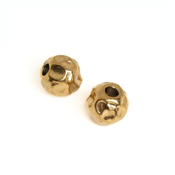 Kor�lka mesa�n� povrch 6mm zlat� nerez (ion plating)