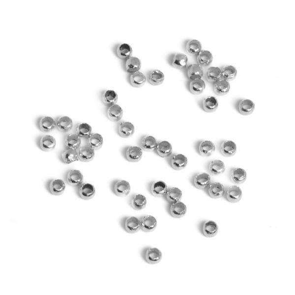 Rokajl zatl��ac� 2x1,2mm strieborn� 50 ks