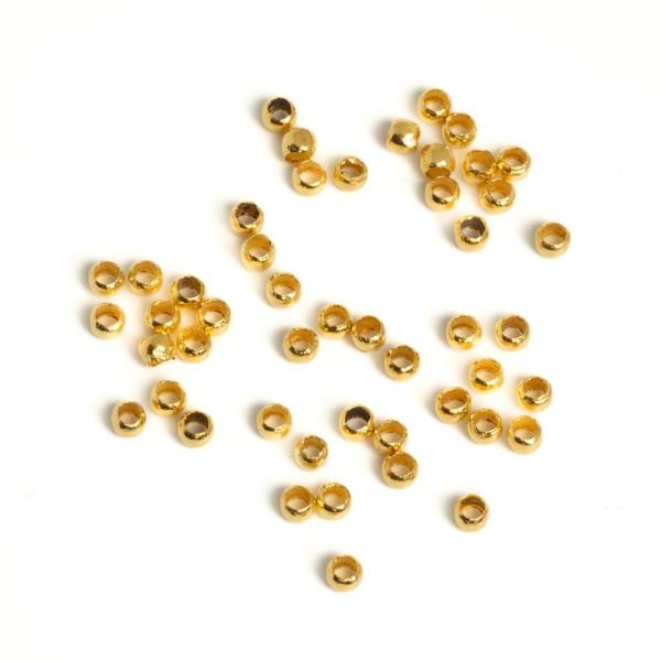 Rokajl zatl��ac� 2x1,2mm zlat� 50 ks