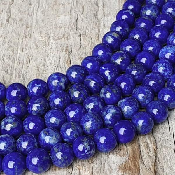 Lapis lazuli korlky 5mm polnra