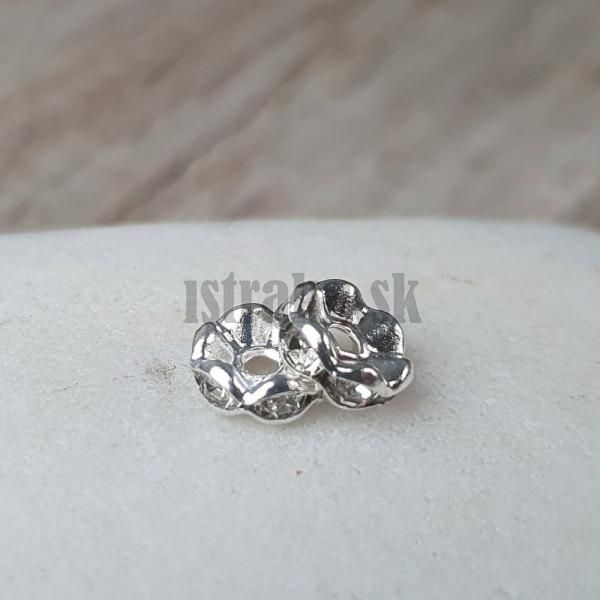 koralky-strasove-rondelky-strieborne-zvlnene-crystal-ab-leskle-vykladane-leskle-8mm-