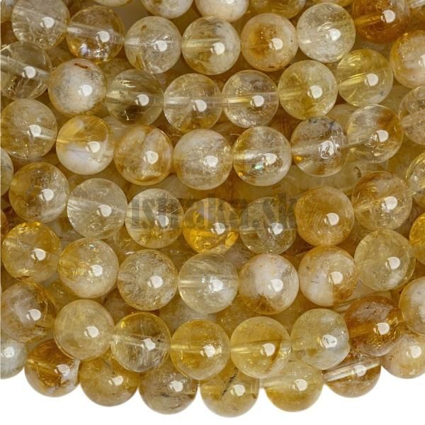 Citrn korlky 8mm A kvalita polnra