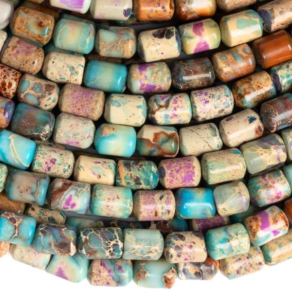 Jaspis regalit kor�lky 4x6mm val�eky �n�ra