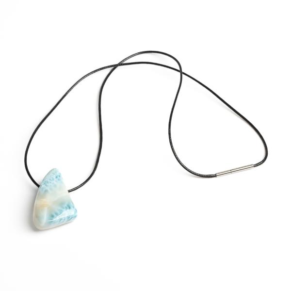 Larimar pr�vesok so �n�rkou s nerezov�m uz�verom