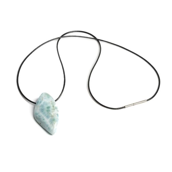 Larimar pr�vesok so �n�rkou s nerezov�m uz�verom