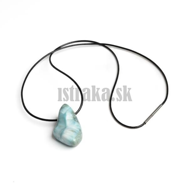 Larimar prvesok so nrkou s nerezovm uzverom
