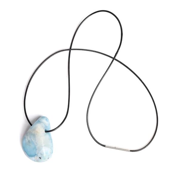 Larimar pr�vesok so �n�rkou s nerezov�m uz�verom