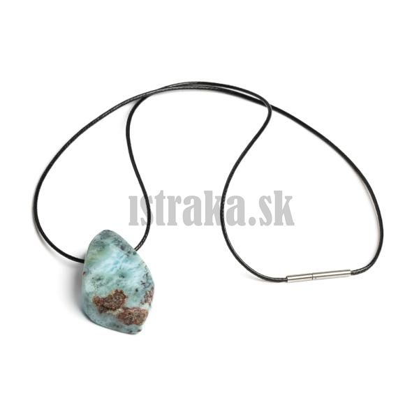 Larimar prvesok so nrkou s nerezovm uzverom