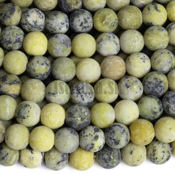 Tyrkys lt korlky 8mm matn nra