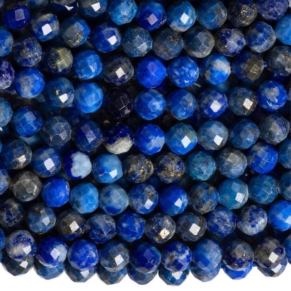Lapis lazuli kor�lky 3mm br�sen� �n�ra