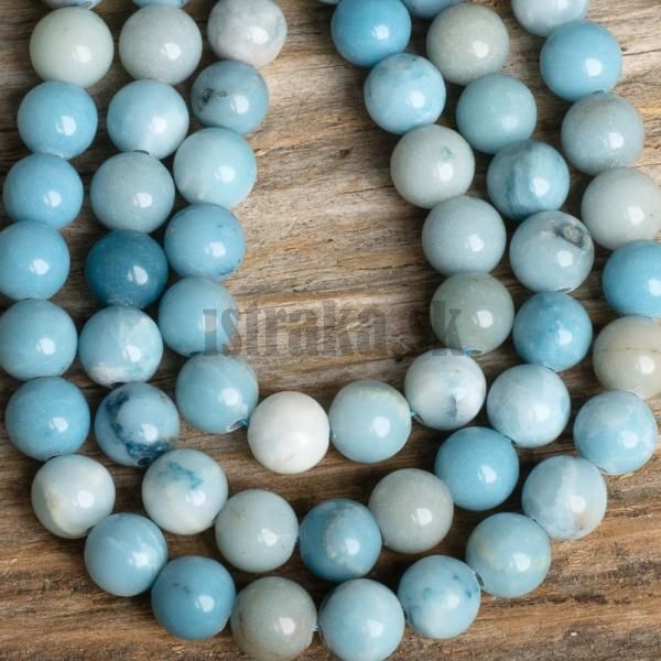 Hemimorfit tyrkysovobiely korlky 6mm polnra