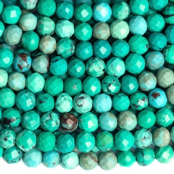 Tyrkys kor�lky 4mm br�sen� pol�n�ra