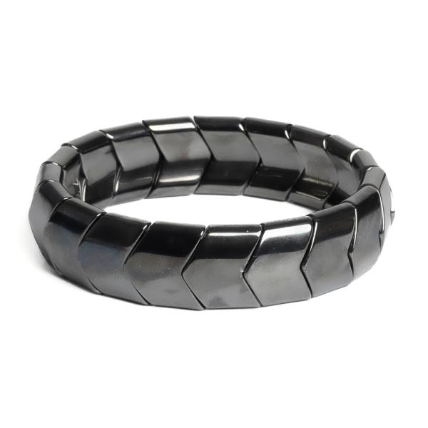 N�ramok ploch� hematit ��p 15x11mm 2. trieda