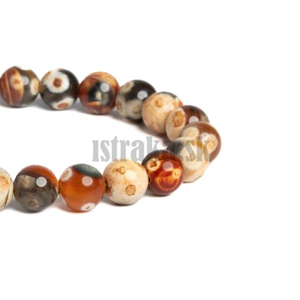 7683-Naramok-achat-Mongolsko-hnedocierny-8mm-2