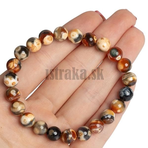 7683-Naramok-achat-Mongolsko-hnedocierny-8mm-3
