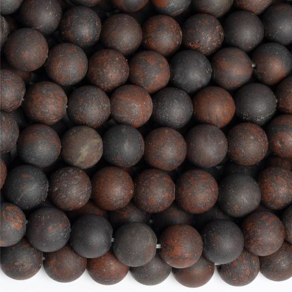 Jaspis bresciov� kor�lky 8mm matn� �n�ra