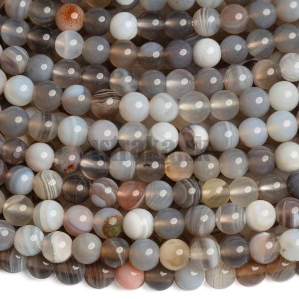 Acht Botswana korlky 4mm nra