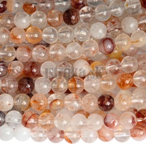 Hematoid korlky 4mm polnra