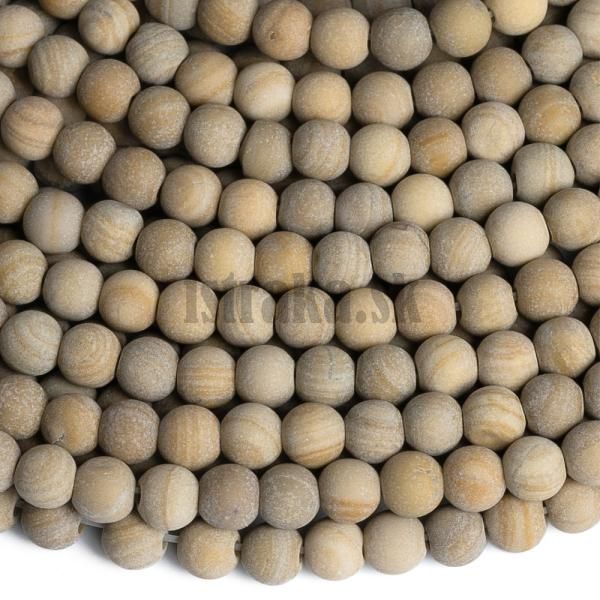 Jaspis Mars korlky 4mm matn nra