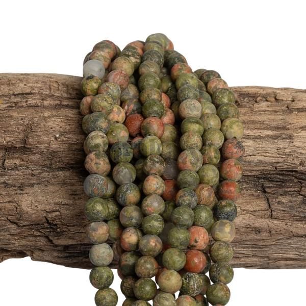 Unakit korlky 4mm matn nra