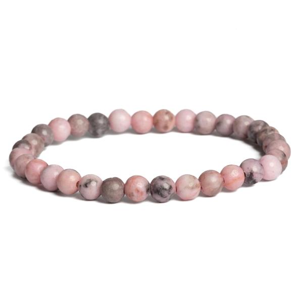 N�ramok jaspis zebra ru�ov� 6mm