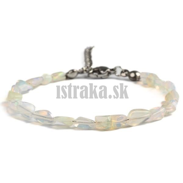 Nramok etipsky welo opl biely 4x6mm nugety