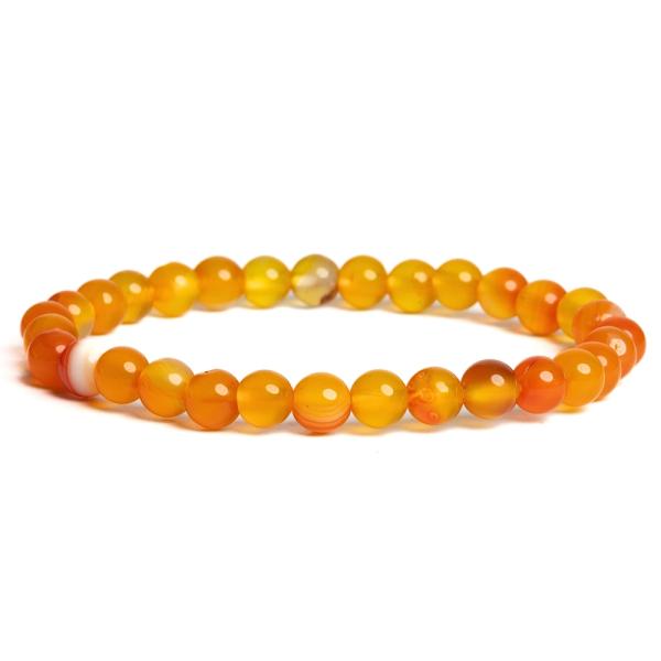 N�ramok ach�t krajkov� oran�ov� 6mm