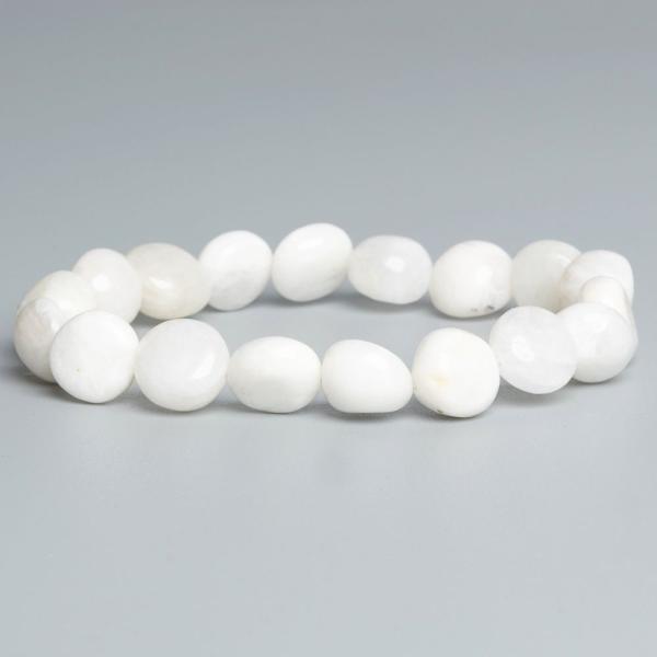 N�ramok mesa�n� kame� biely nugety 8-10mm