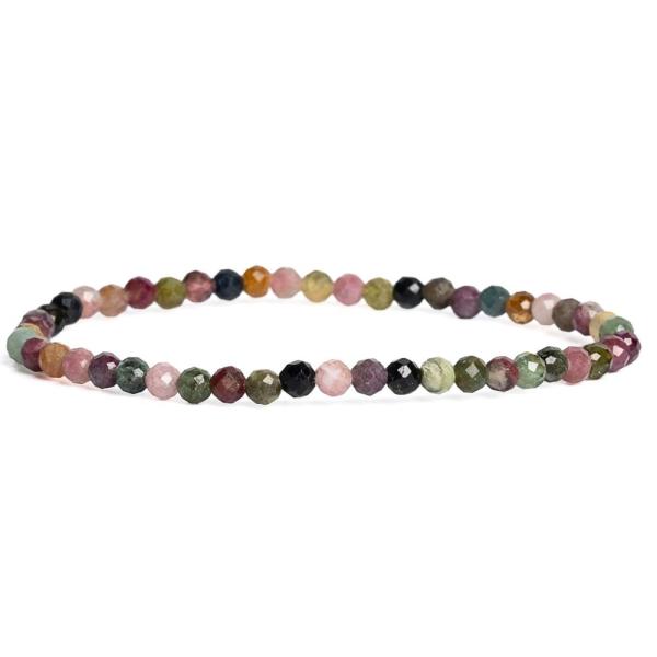 N�ramok turmal�n mix farieb tmav�� br�sen� 4mm